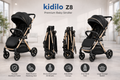 Premium Foldable Baby Stroller - Black