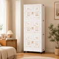 Large Kids Clothes Storage Wardrobe Cabinet - DM-9