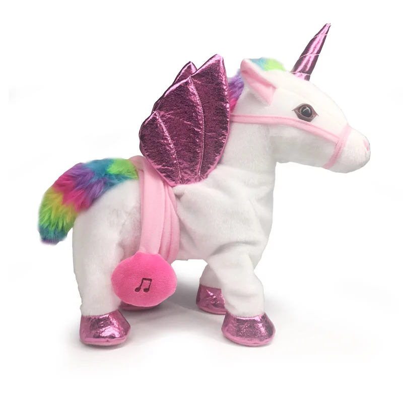 Singing Walking Musical Unicorn Plush