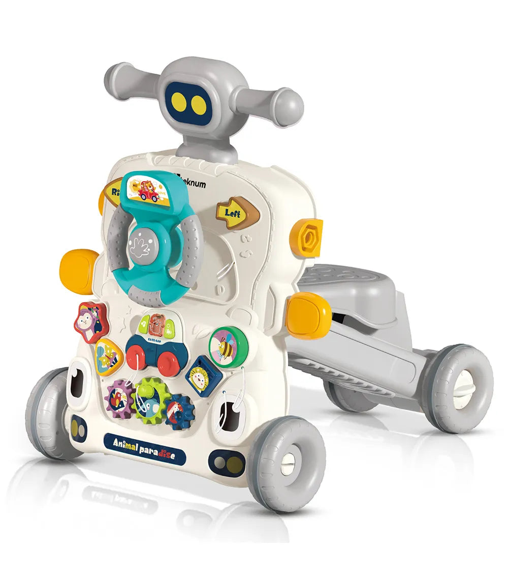 6 In 1 Activity Walker For Toddlers Blue