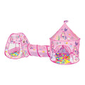 3 in 1 Castle Tent House / Ball House  For Kids + Free 50 Balls