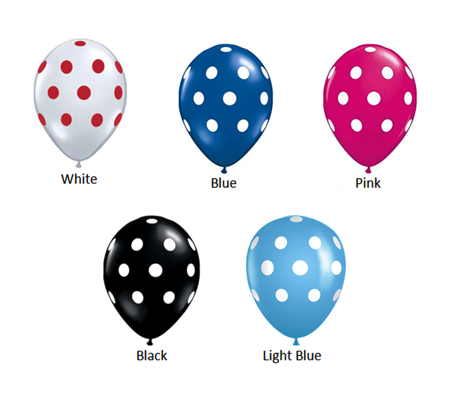 Polka Dot Balloons