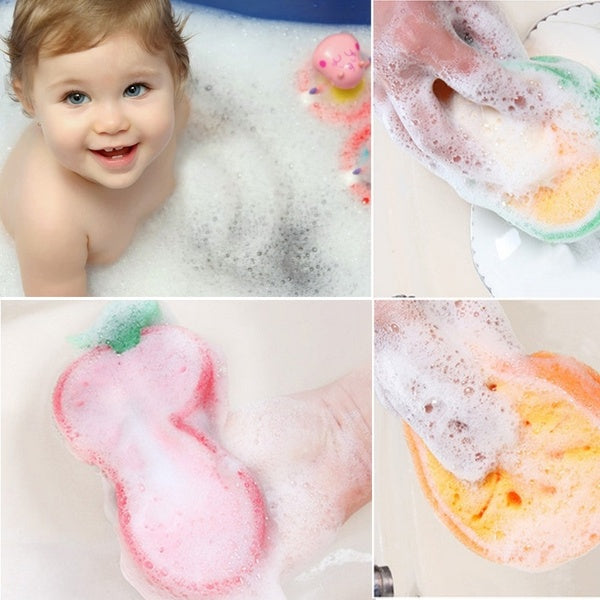 Fruit Shaped Bath Sponge