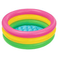 Intex Inflatable 3 Rings Sunset Colorful Pool 3ft (86 CM × 25 CM) 58924