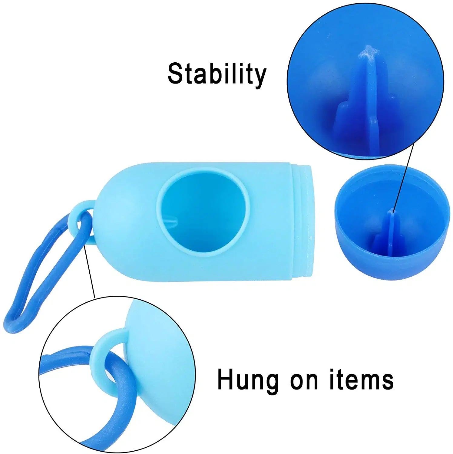 Portable Diaper Shopper Dispenser with 3 Refills