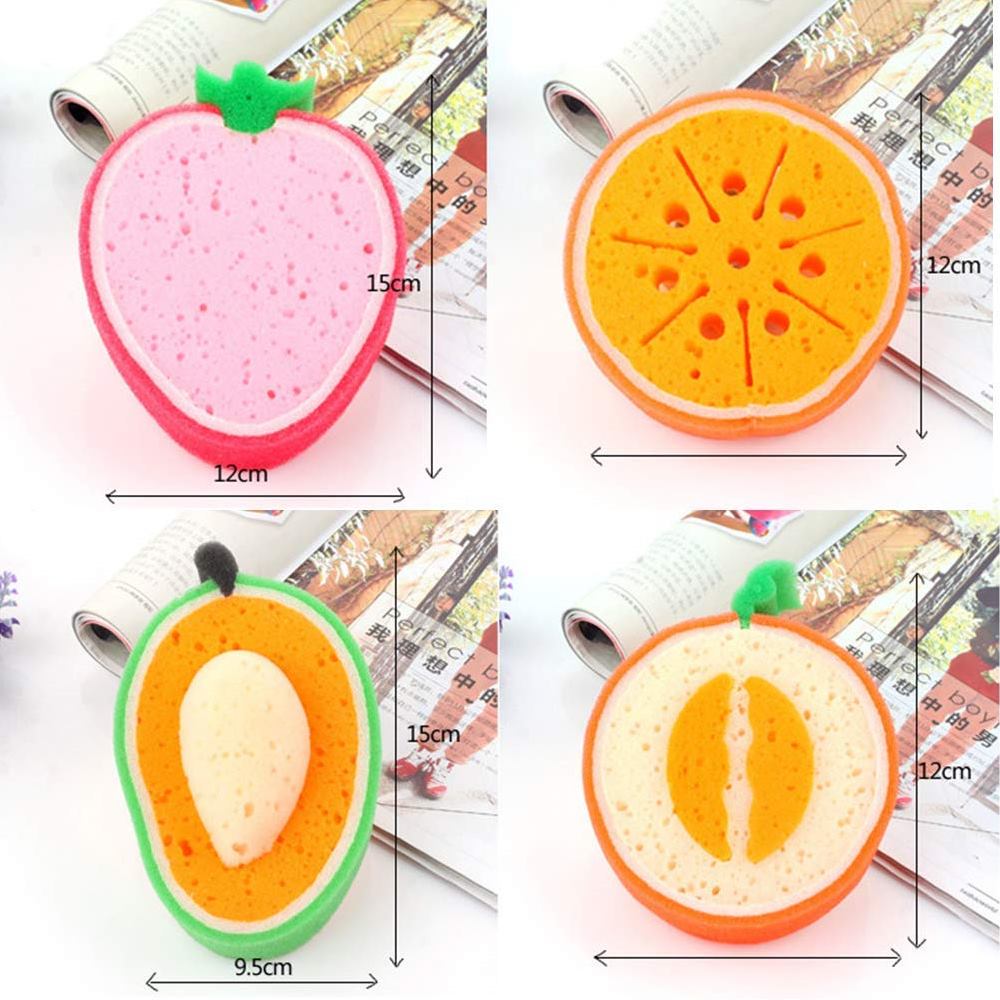 Fruit Shaped Bath Sponge