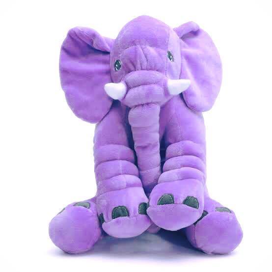 Elephant Stuffed Cuddling Pillow