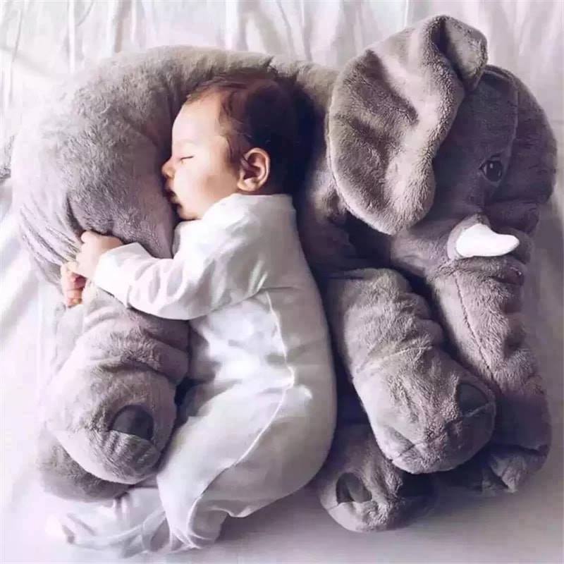 Elephant Stuffed Cuddling Pillow