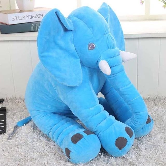 Elephant Stuffed Cuddling Pillow