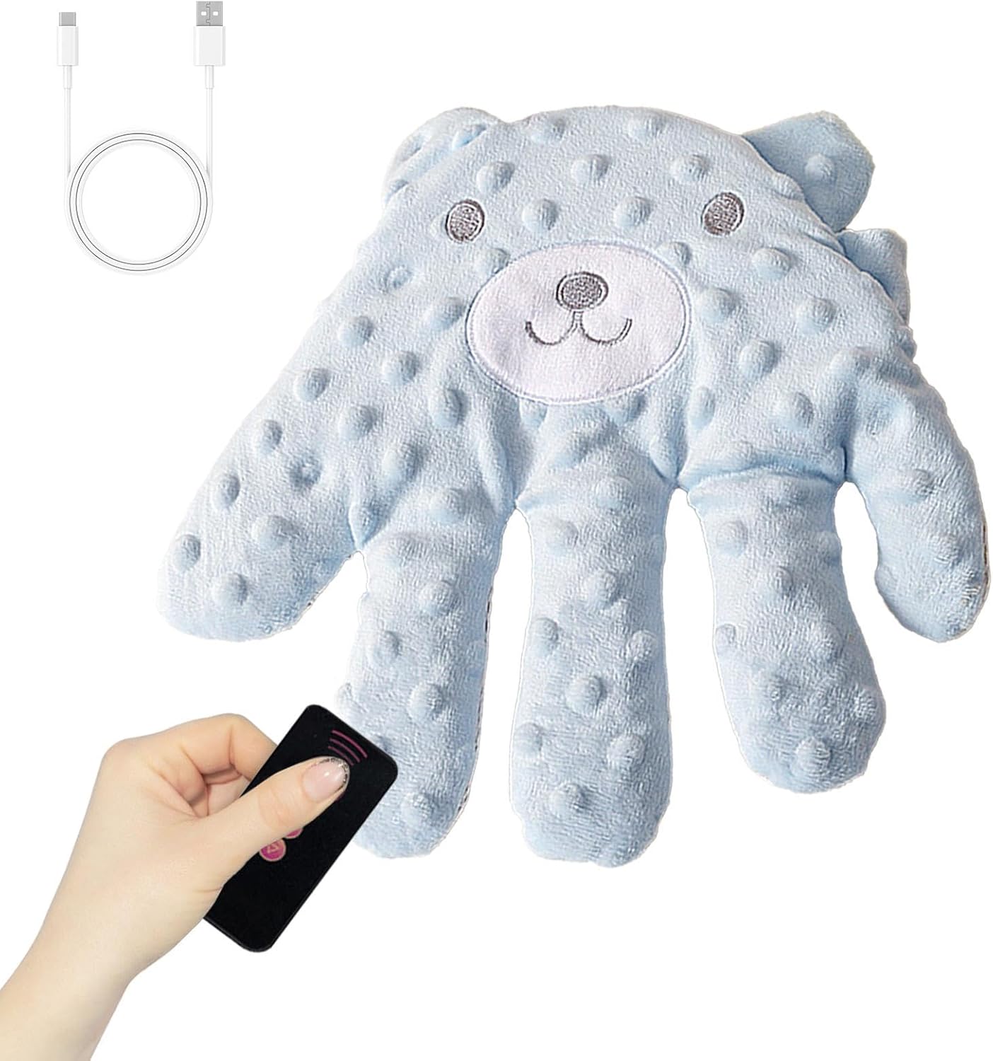 Baby Soft Soothing Hand Pillow With Remote