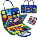 Busy Sensory Activity Developing Book for Motor Skills Learning Book for Toddlers 4 pages