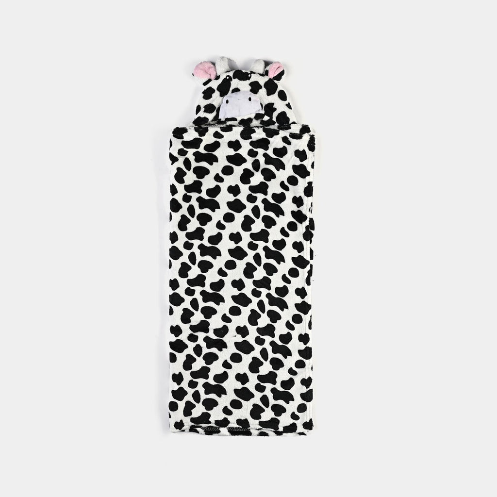 Cartoon Character Baby Hooded Towel Blanket Cow
