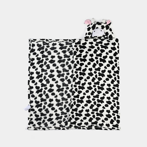 Cartoon Character Baby Hooded Towel Blanket Cow