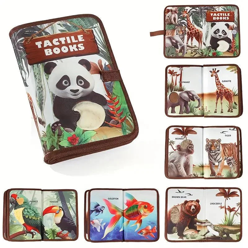 Cognitive and Tactile guidance Books For Early Education