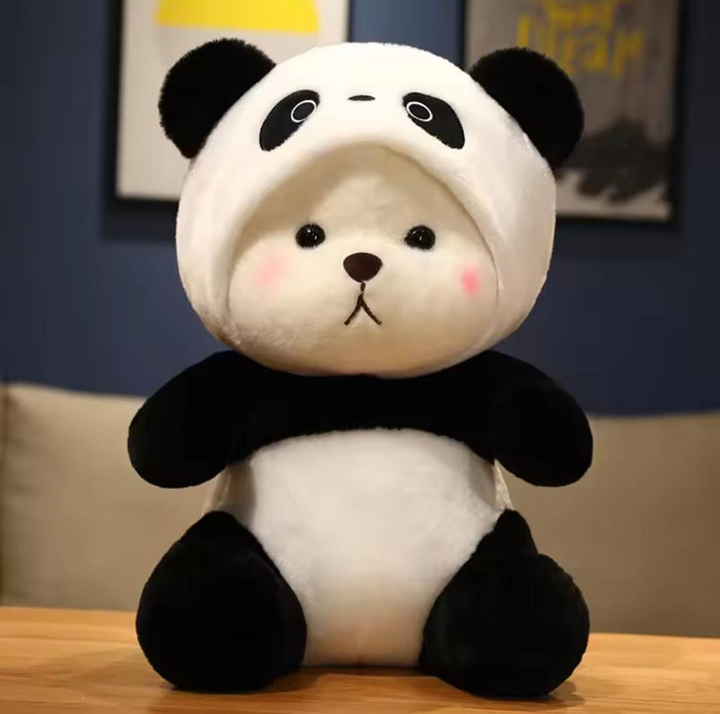 Cute Panda Doll Detachable Hat Plush Toy 60 CM