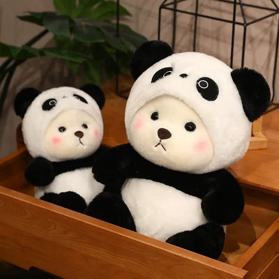 Cute Panda Doll Detachable Hat Plush Toy 60 CM