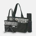 TINNIES DIAPER BAG – BLACK SMART & SPACIOUS T5003-F