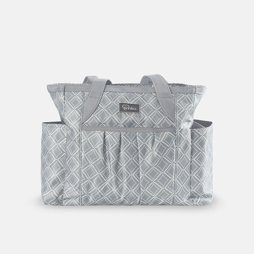 Baby Diaper Bag Grey Printed - T5004-B
