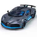 1:18 Diecast Bugatti Divo Supercar Alloy Car Model Sound and Light