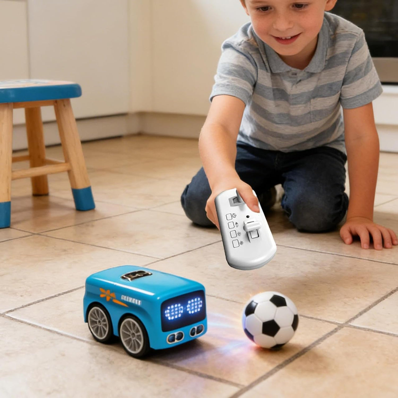2.4GHz Electric 5in1 Remote & Induction Controlled Mini Bus