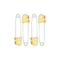 Farlin Four Animal Safety Pins-Yellow – BF-120