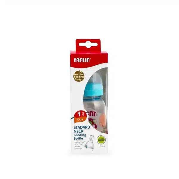 Farlin Pastel Feeding Bottle 4 oz / 120 ml - NF-868