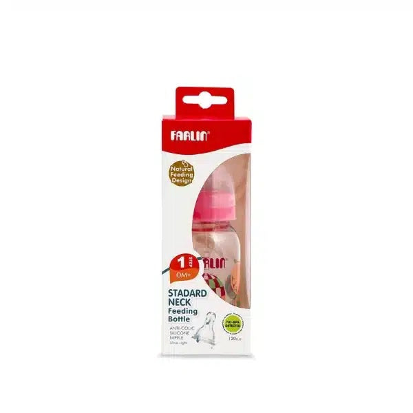 Farlin Pastel Feeding Bottle 4 oz / 120 ml - NF-868