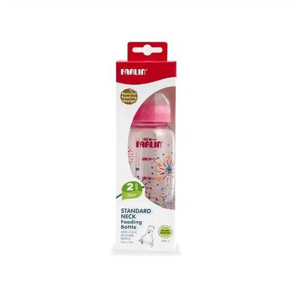 Farlin Pastel Feeding Bottle 9 oz / 270 ml - NF-767