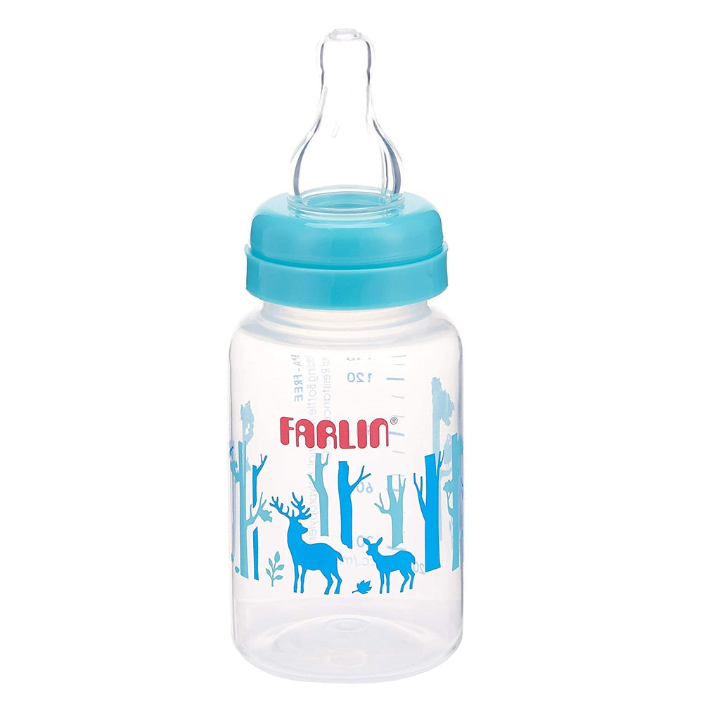 Farlin Pp Standard Neck Feeding Bottle 140 ml Blue - AB-41011-B
