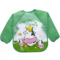 Baby Silicon Full Sleeves Apron Bibs