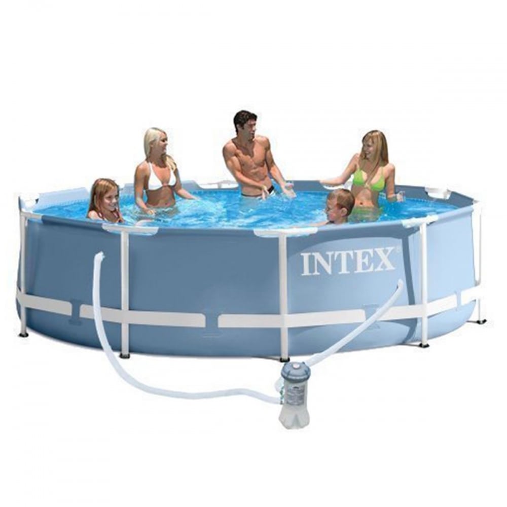 Intex Prism Frame With Water Filter Pump "H" Type ( 10 ft x 30 in ) - 26700