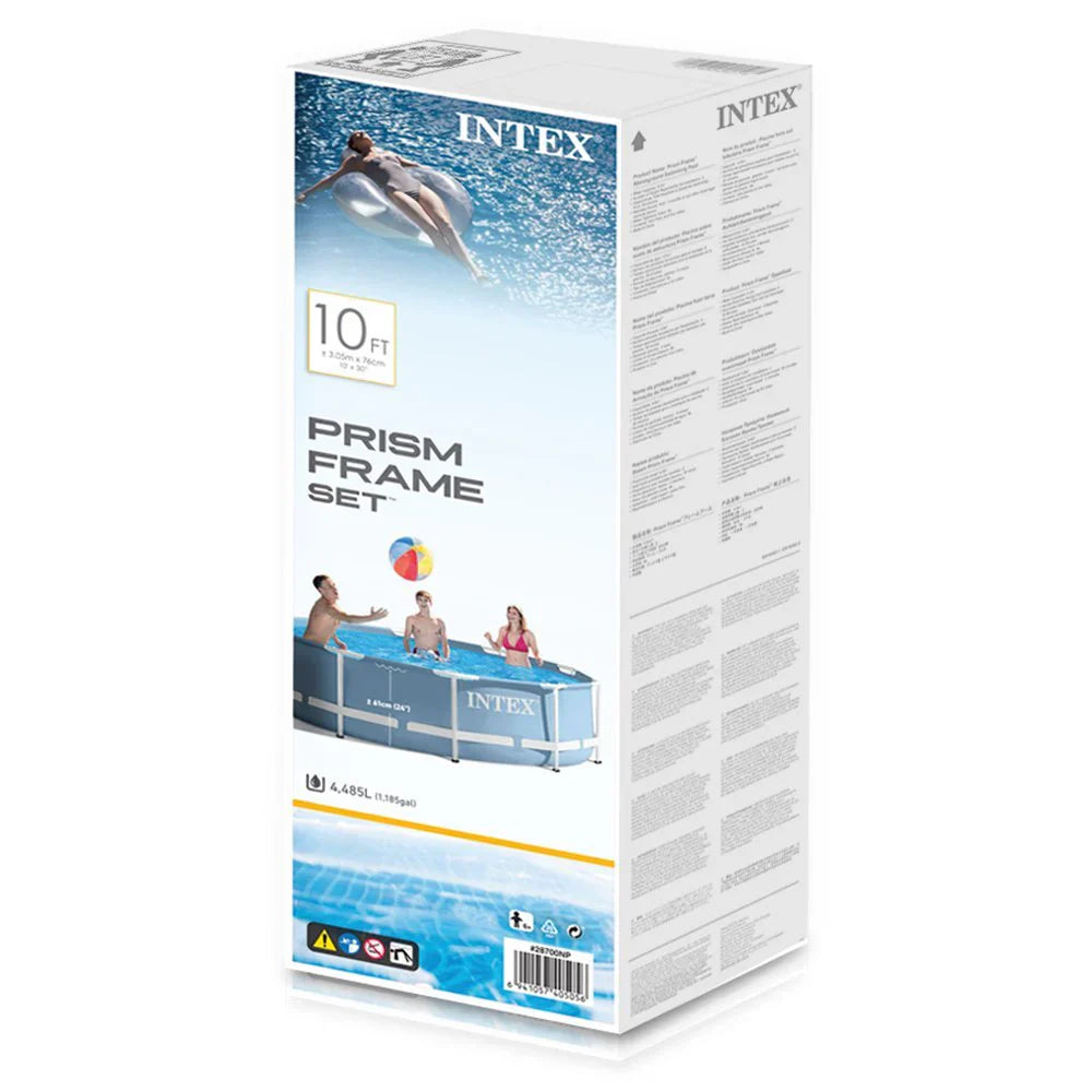 Intex Prism Frame With Water Filter Pump "H" Type ( 10 ft x 30 in ) - 26700