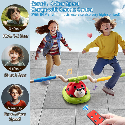 3 in 1 Ladybug Exercise Splint Jumping Machine