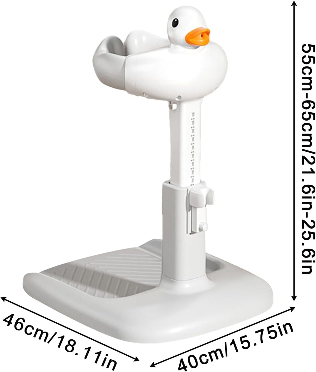Lovely Duck Bathing Station Helper for Safe Toddler Shower