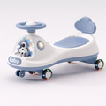 Infantes Kids Auto Ride on White & Blue