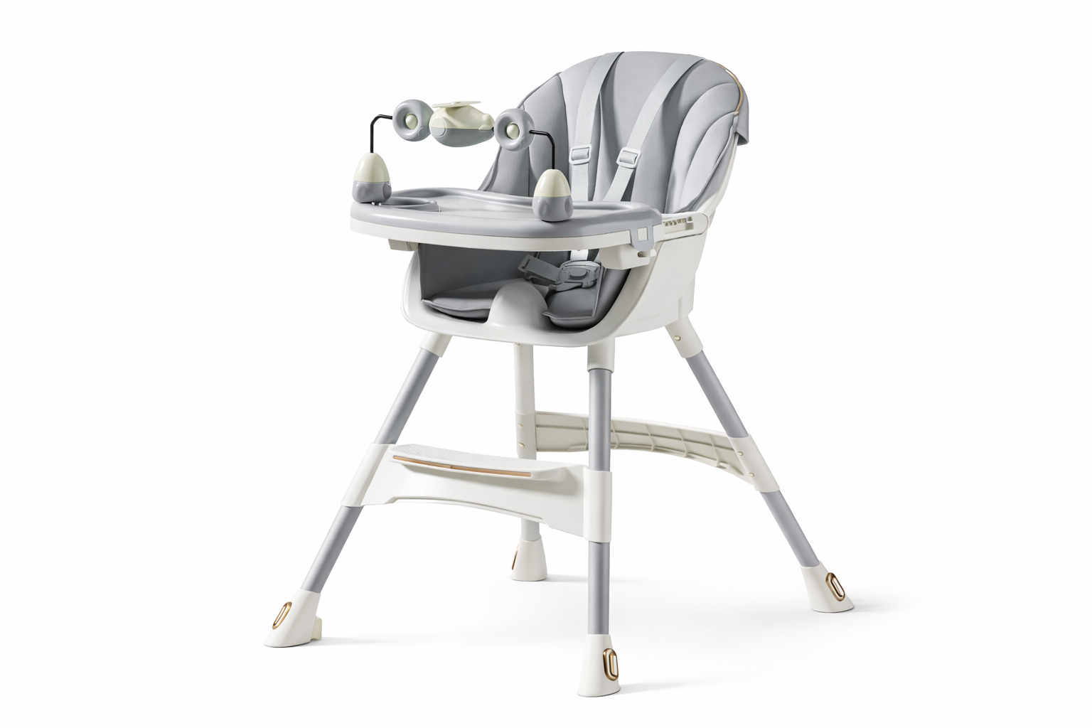 Infantes Baby Feeding Highchair Grey