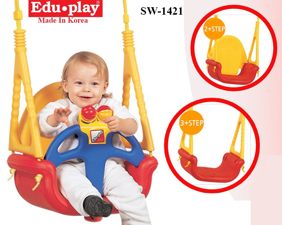 Infantes Baby Hanging Swing Red