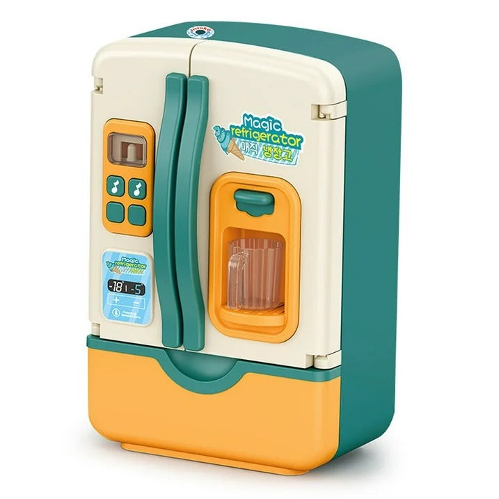 Multi-Function Fridge Toy Set – 39-Piece Interactive Play Kitchen