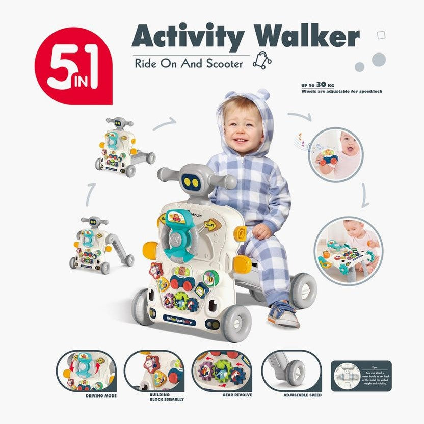 Multifunctional Activity Walker 5 In 1