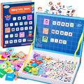 Magnetic Puzzle Book Board 134 pieces - Alphabet Theme