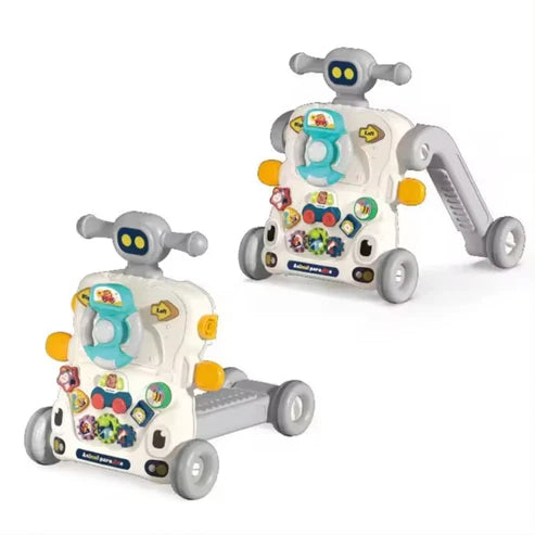 6 In 1 Activity Walker For Toddlers Blue