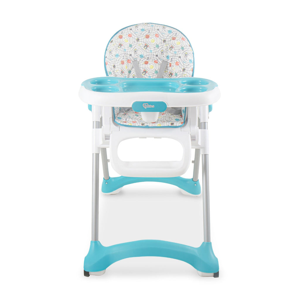 Tinnies Baby Adjustable High Chair - Blue Planet - T029