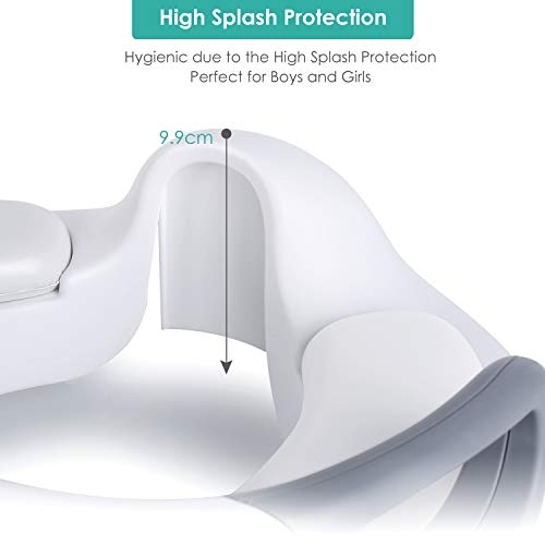 Tinnies Cushion Toilet Seat Cover (White) - BST014-034