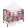 Tinnies Wooden Cot/Crib -Brown-T902-021