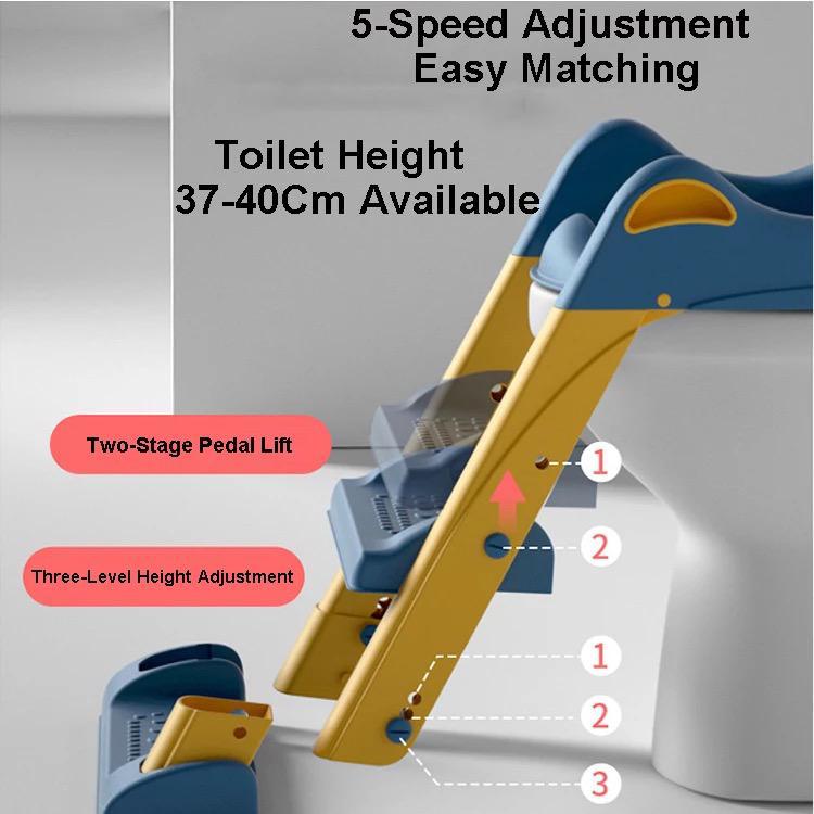Toilet Ladder Potty Training Seat – Pink - L-003