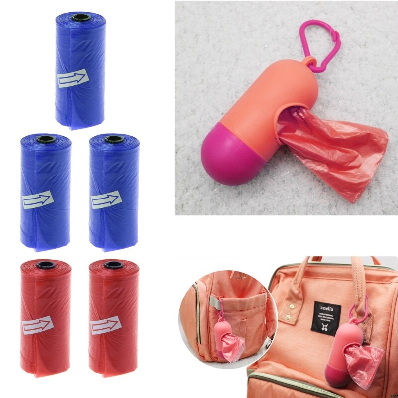 Portable Diaper Shopper Dispenser with 3 Refills
