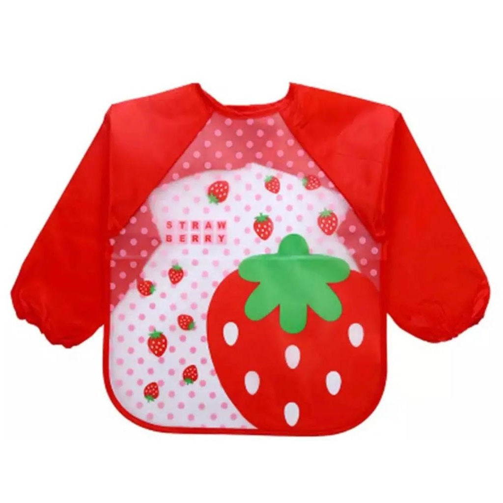 Baby Silicon Full Sleeves Apron Bibs
