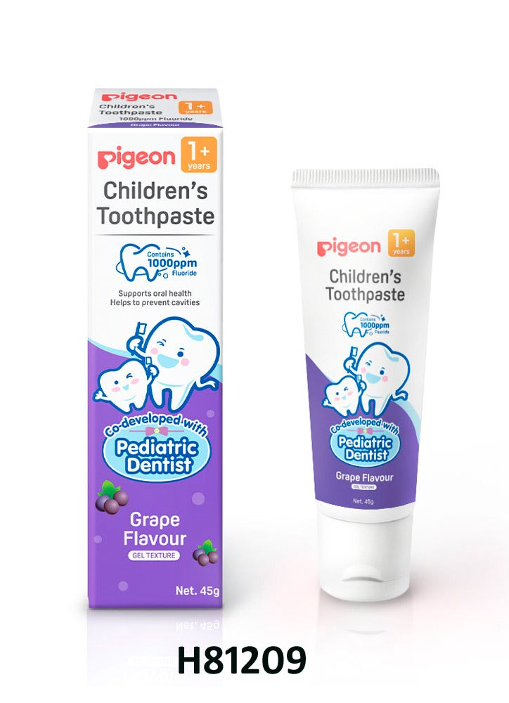 Children'S Toothpaste Grapes 1+ 45Gm - H81209