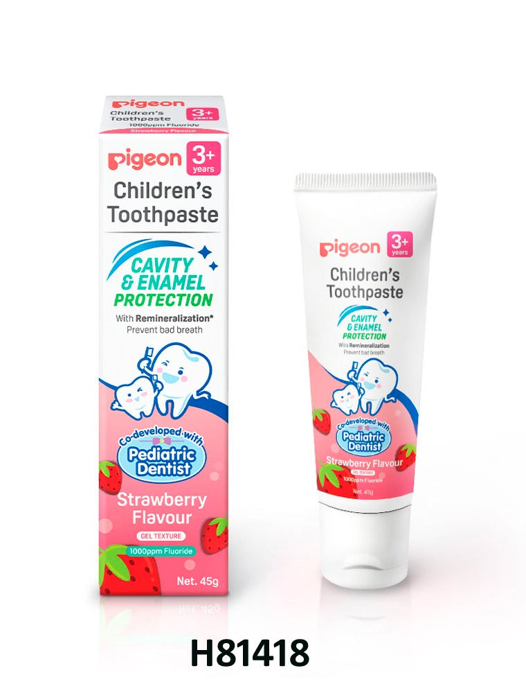 Children'S Toothpaste Strawberry 3+ 45Gm - H81418 1