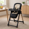 Joyous Premium Foldable Baby High Chair - Black